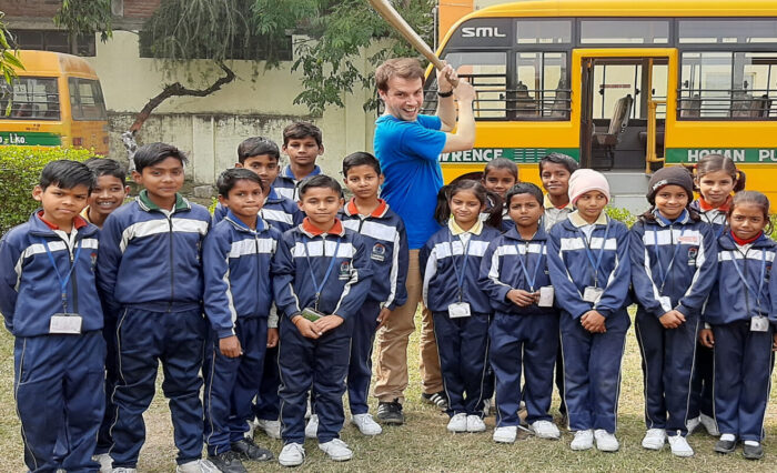 Ed led with school students